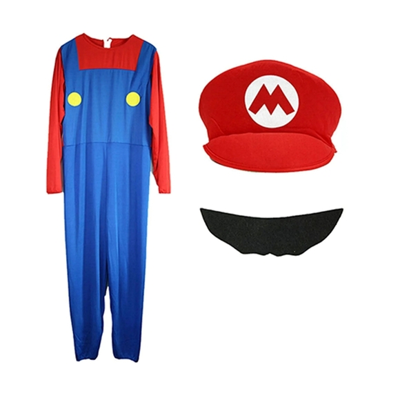 Kids Mario Costume - Picture 2 of 3